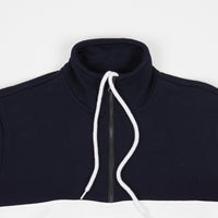 Parlez Tether 1/4 Zip Sweatshirt - Navy thumbnail