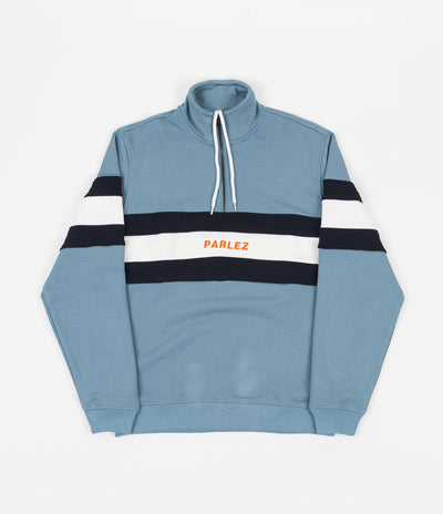 Parlez Tether 1/4 Zip Sweatshirt - Slate