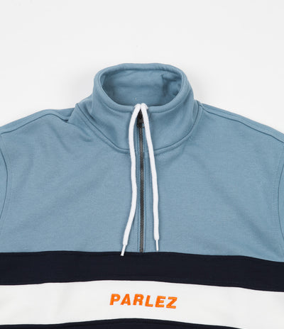 Parlez Tether 1/4 Zip Sweatshirt - Slate
