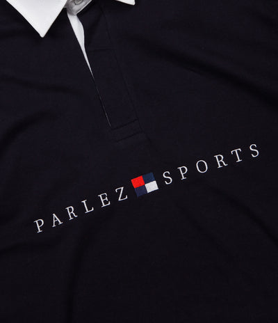 Parlez Tidal Rugby Shirt - Navy