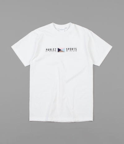 Parlez Tjalk T-Shirt - White / Khaki