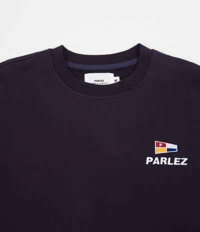Parlez Tradewinds Crewneck Sweatshirt - Navy
