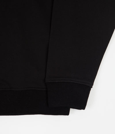 Parlez Vincent Button Down Sweatshirt - Black