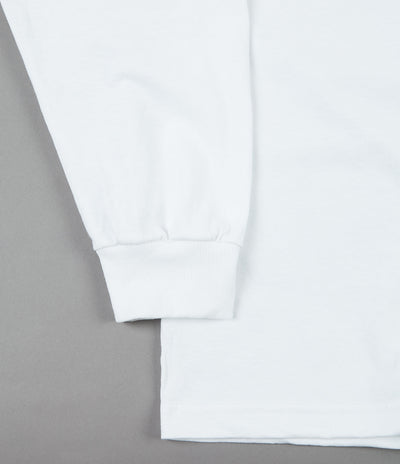 Parlez Wright Long Sleeve T-Shirt - White