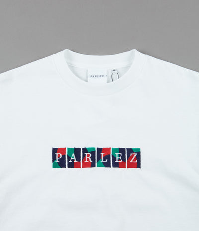 Parlez Wright Long Sleeve T-Shirt - White