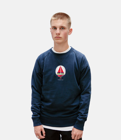 Parlez x Flatspot Ranger Crewneck Sweatshirt - Navy