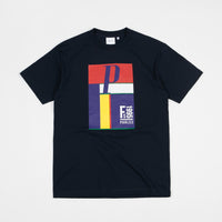 Parlez x Flatspot Topaz T-Shirt - Navy thumbnail