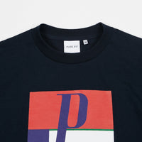 Parlez x Flatspot Topaz T-Shirt - Navy thumbnail