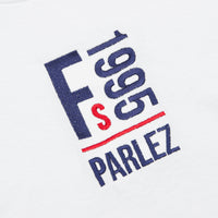 Parlez x Flatspot Yankee T-Shirt - White thumbnail