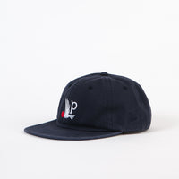 Parra Bird P 6 Panel Cap - Navy Blue thumbnail