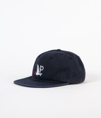 Parra Bird P 6 Panel Cap - Navy Blue