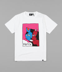 by Parra Earl The Cat T-Shirt - White