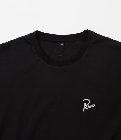 Parra Flame Holder Long Sleeve T-Shirt - Black