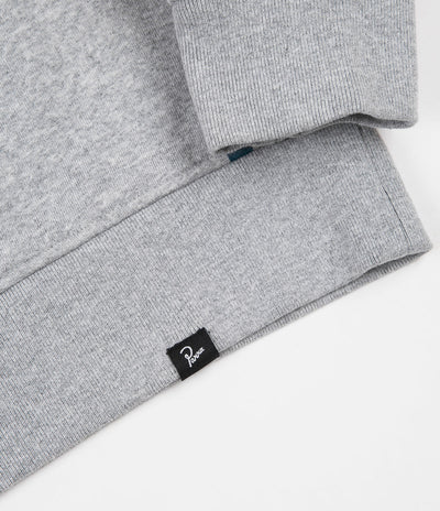 by Parra Flapping Flag Crewneck Sweatshirt - Heather Grey