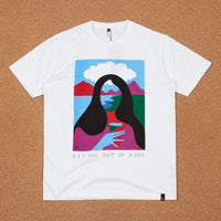 Parra Get Me Out Of Here T-Shirt - White thumbnail