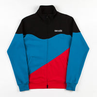 Parra Succes Track Jacket - Black / Blue / Red thumbnail