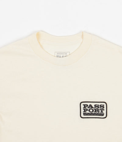 Pass Port Auto Patch T-Shirt - Cream