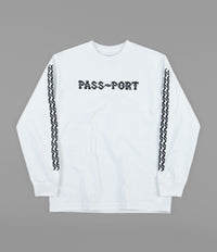 Pass Port Barbs Long Sleeve T-Shirt - White