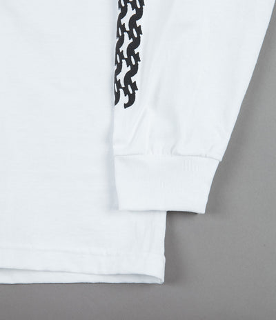 Pass Port Barbs Long Sleeve T-Shirt - White