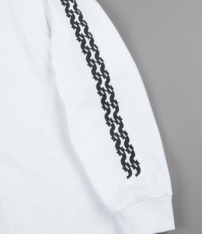 Pass Port Barbs Long Sleeve T-Shirt - White
