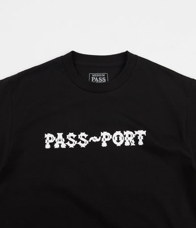 Pass Port Barbs T-Shirt - Black