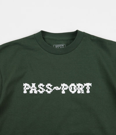 Pass Port Barbs T-Shirt - Forest Green