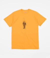 Pass Port Burning Pool Man T-Shirt - Gold