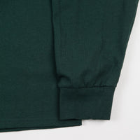 Pass Port Daffodil Applique Long Sleeve T-Shirt - Forest Green thumbnail
