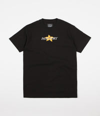 Pass Port Daffodil Applique T-Shirt - Black