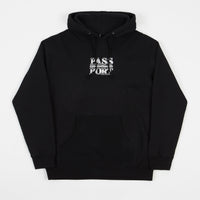 Pass Port Drill Bit Hoodie  - Black thumbnail