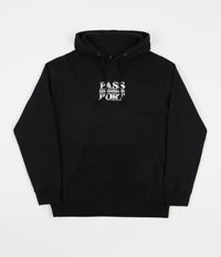 Pass Port Drill Bit Hoodie  - Black