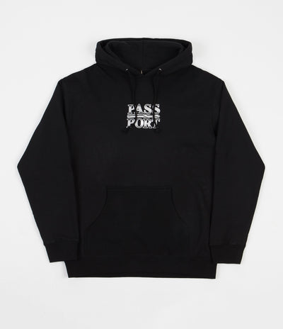 Pass Port Drill Bit Hoodie  - Black