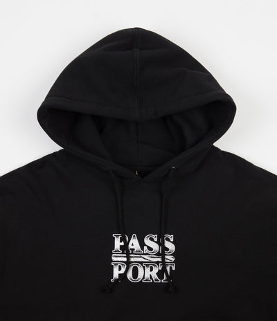 Pass Port Drill Bit Hoodie  - Black