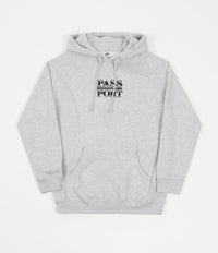 Pass Port Drill Bit Hoodie  - Grey Heather