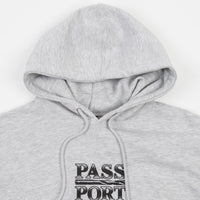 Pass Port Drill Bit Hoodie  - Grey Heather thumbnail