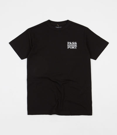 Pass Port Drill Bit T-Shirt  - Black
