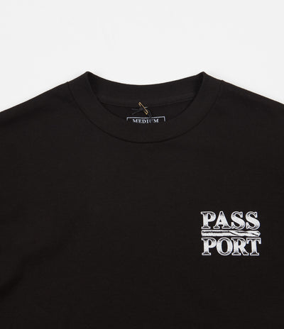 Pass Port Drill Bit T-Shirt  - Black