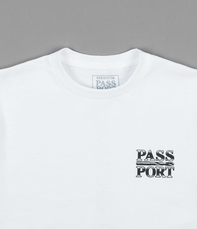 Pass Port Drill Bit T-Shirt  - White