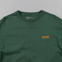 Pass Port Floral Emblems Long Sleeve T-Shirt - Forest Green thumbnail