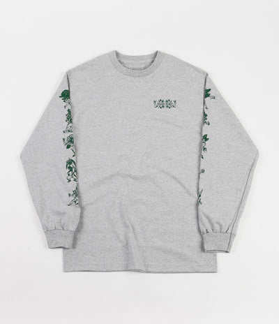 Pass Port Floral Friends Long Sleeve T-Shirt - Ash