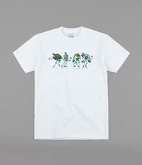 Pass Port Floral Friends T-Shirt - White