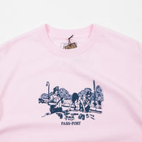 Pass Port Frisk Down T-Shirt - Pink thumbnail