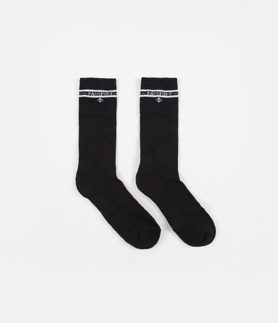Pass Port Hi Sox 5 Pack - Black
