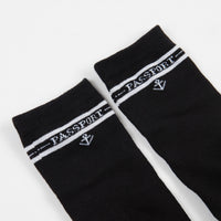 Pass Port Hi Sox 5 Pack - Black thumbnail
