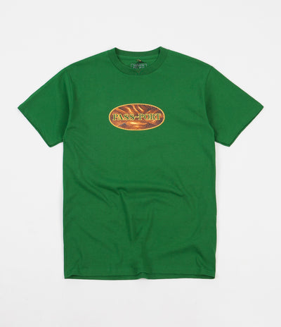 Pass Port Inlay T-Shirt  - Kelly Green