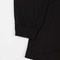Pass Port Inter Solid Long Sleeve T-Shirt - Black thumbnail