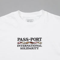 Pass Port Inter Solid T-Shirt  - White thumbnail