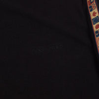 Pass Port International Embroidery Ribbon Long Sleeve T-Shirt - Black thumbnail