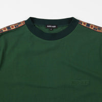 Pass Port International Embroidery Ribbon Long Sleeve T-Shirt - Forest Green thumbnail