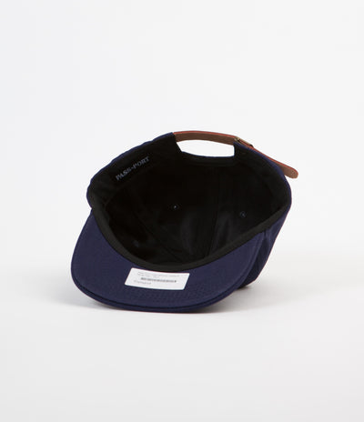 Pass Port International Ladies 6 Panel Cap - Navy